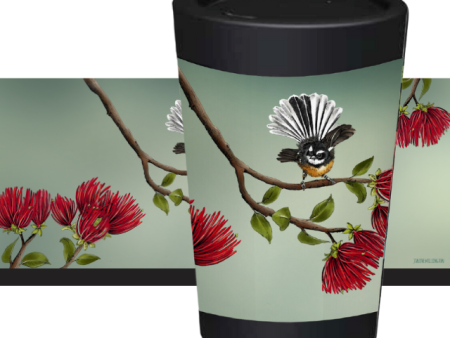 Pohutukawa Fantail Keep Cup on Sale