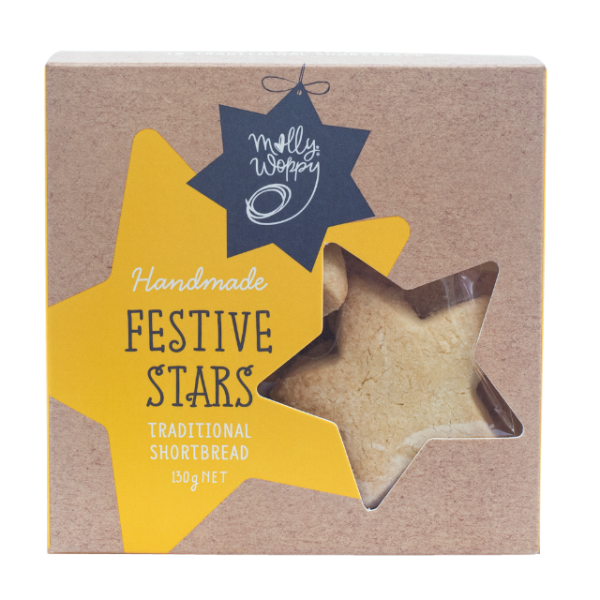 Festive Traditional Shortbread Stars Online Sale