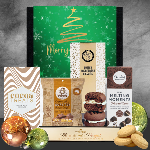 Chocolate & Biscuits Christmas Hamper on Sale