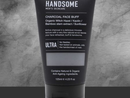 Handsome Men s Charcoal Face Buff 125ml For Discount