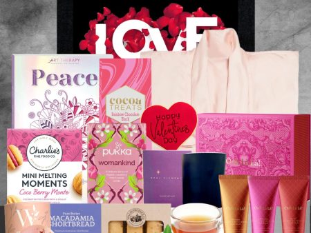 Luxury Valentines Home Spa Hamper Hot on Sale