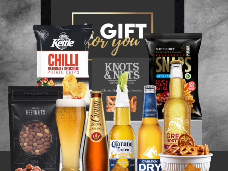 Lager & Snacks Hamper For Cheap