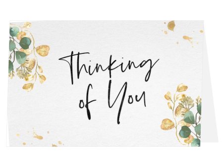 Thinking of You Eucalypt Greeting Card Online now