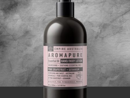 Aroma Pure Pink Grapefruit & Geranium Hand & Body Lotion 500ml Online