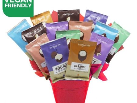 Loving Vegan Deluxe Chocolate Bouquet Online Sale