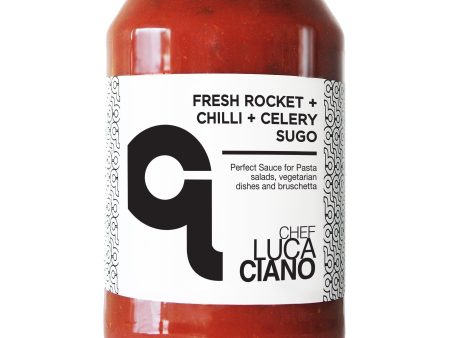 CHEF LUCA CIANO FRESH ROCKET, CHILLI AND CELERY SAUCE Discount