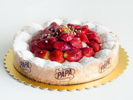 PAPA S CHANTILLY ALLA FRAGOLA CAKE Online Hot Sale