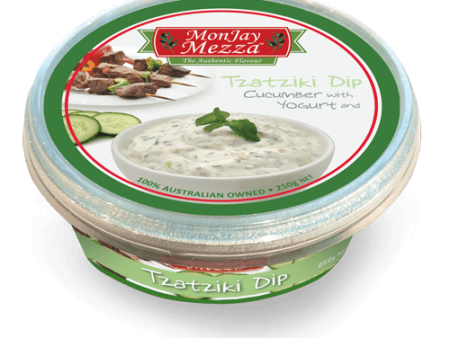 MONJAY MEZZA TZATZIKI DIP - CUCUMBER WITH YOGHURT (200G) Online Sale