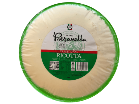 PAESANELLA TRADITIONAL RICOTTA CHEESE 2KG For Sale