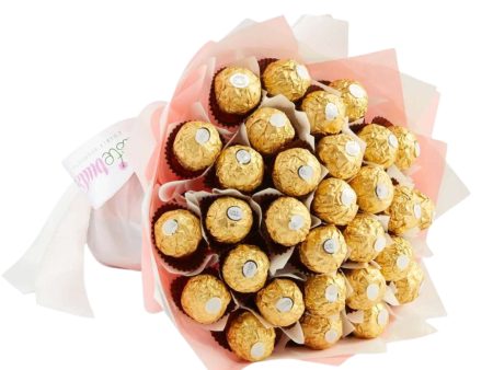 Gold Indulgence Chocolate Bouquet Online Hot Sale