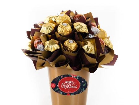 Christmas Classic Ferrero Bouquet For Cheap