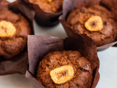 RAW PASSION VEGAN BANANA MUFFINS (GF) - 6 PACK - (2 DAYS NOTICE REQUIRED) Online