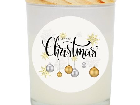 Merry Christmas Soy Candle on Sale