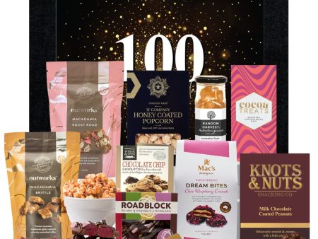 Happy 100th Gourmet Sweets Hamper Online Hot Sale