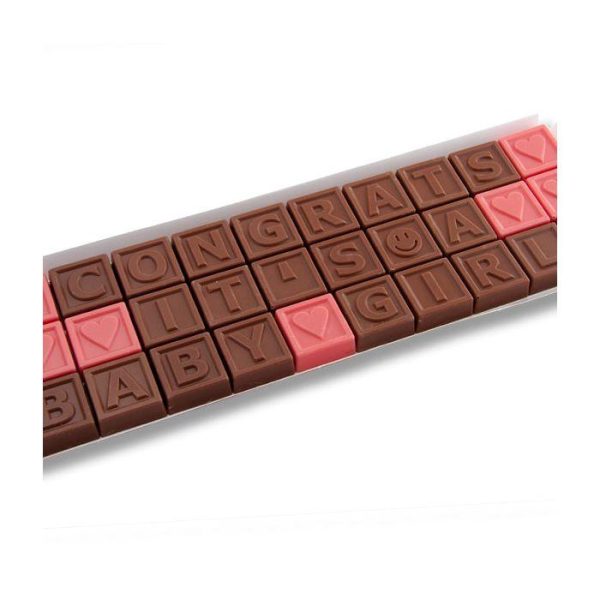 CONGRATS IT S A BABY GIRL CHOCOLATES Online now