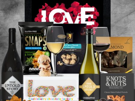 Tastebuds Valentines Wine Hamper Online now