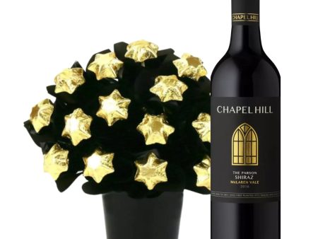 Gold Star Shiraz Chocolate Bouquet on Sale