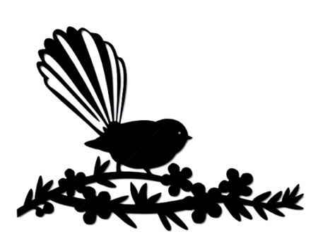 Fantail on Mānuka Sale