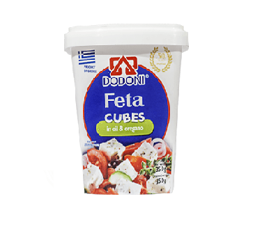 DODONI FETA CHEESE CUBES IN OIL & OREGANO Cheap