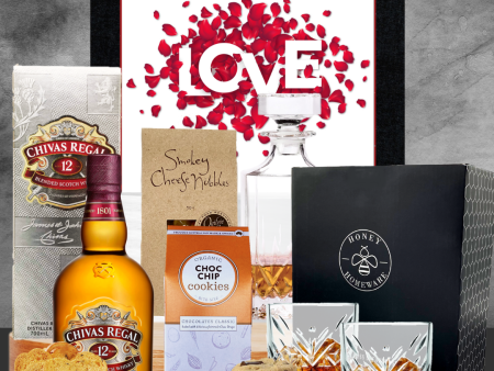 Love & Chivas Decanter Hamper For Sale