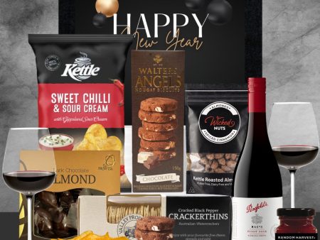 New Year Red Wine Gift Hamper For Sale