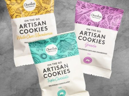 Charlie s Cookies On the Go Artisan Cookies 20g For Cheap