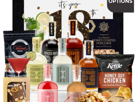 Happy 18th Cocktail Choice Hamper For Discount