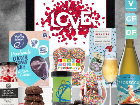 Vegan & Gluten Free Valentine s with Prosecco Hamper For Discount