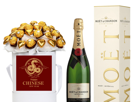 Ferrero & Moet Chinese New Year Chocolate Bouquet For Discount