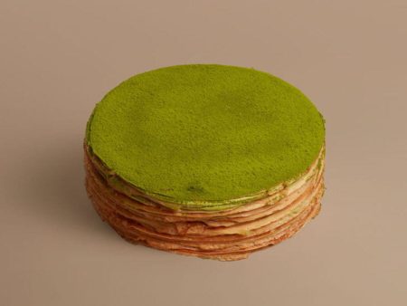 DULCET MATCHA CREPE CAKE - (3 Days notice required) Discount