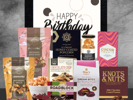 Gourmet Snack Birthday Hamper For Her For Cheap