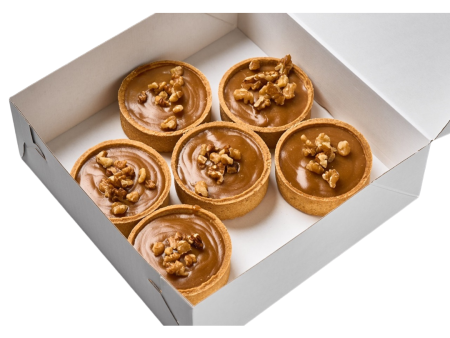 LOOMA S CARAMEL WALNUT TARTS (BOX OF 6) Hot on Sale