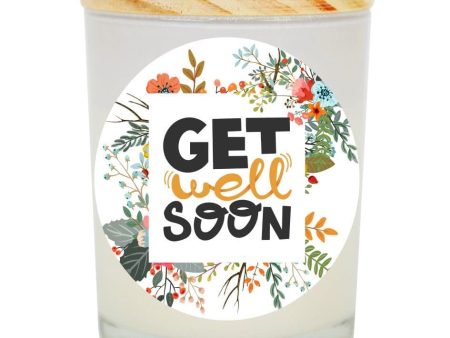 Get Well Soon Floral Soy Candle Online Hot Sale