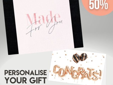 Made For You Sleeve + Congrats Card Bundle For Discount