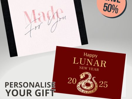 Made For You Sleeve + Chinese New Year Card Bundle Sale