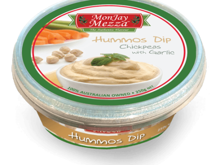 MONJAY MEZZA HUMMOS DIP - CHICKPEAS WITH GARLIC (200G) Online Hot Sale