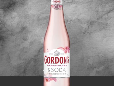 Gordon s Pink Gin & Soda 330ml Discount