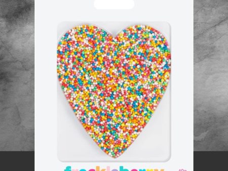 Freckleberry Milk Chocolate Freckle Heart Cheap