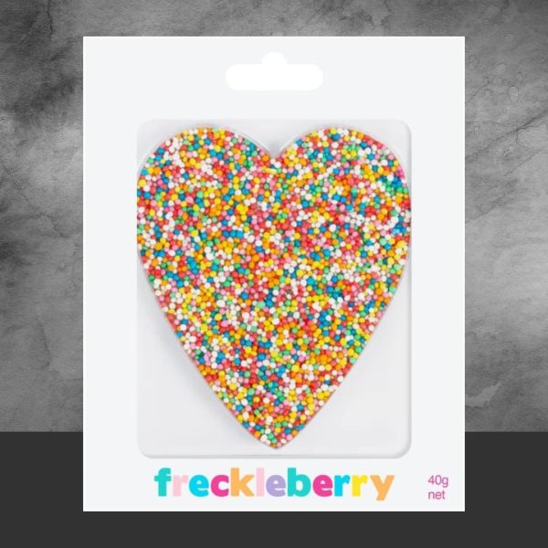 Freckleberry Milk Chocolate Freckle Heart Cheap