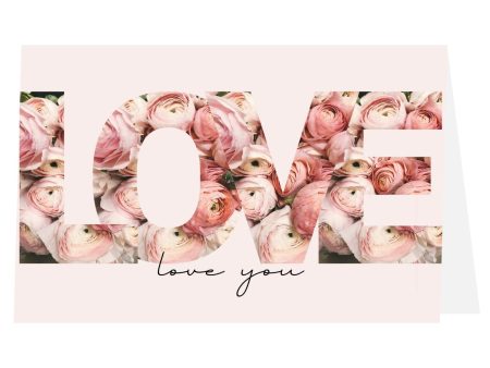 Love You Greeting Card Hot on Sale