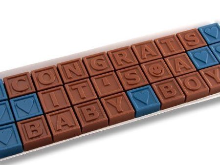 CONGRATS IT S A BABY BOY CHOCOLATES Supply