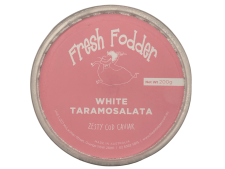 FRESH FODDER WHITE TARAMOSALATA DIP - 200G Hot on Sale