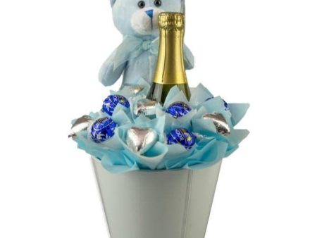 Baby Blue Chocolate Bouquet Online Sale