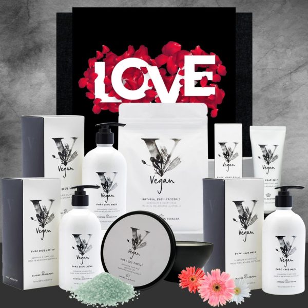 Luxury Vegan Valentines Relaxation Hamper Online now