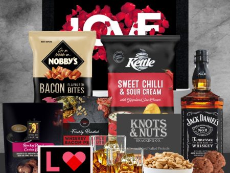 Jack Daniels Whisky With Bite Valentines Hamper For Discount