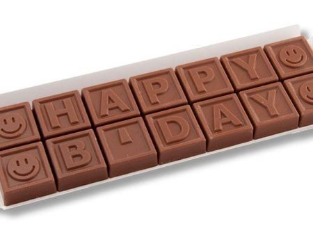 CHOCOGRAM HAPPY SMILEY BIRTHDAY CHOCOLATES Sale