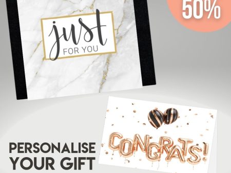 Just For You Sleeve + Congrats Card Bundle Discount