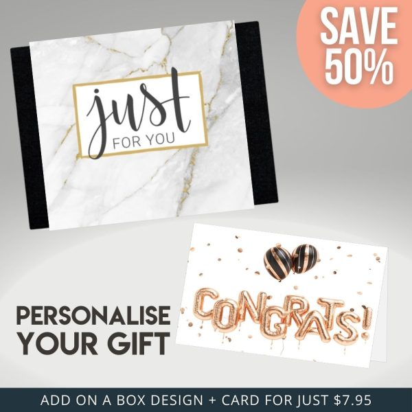 Just For You Sleeve + Congrats Card Bundle Discount