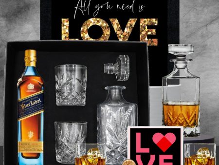 Johnnie Walker Blue Deluxe Valentines Hamper on Sale