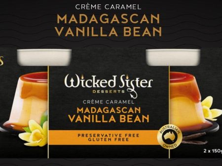 Wicked Sister Creme Caramel 150g (2 Pack) For Sale